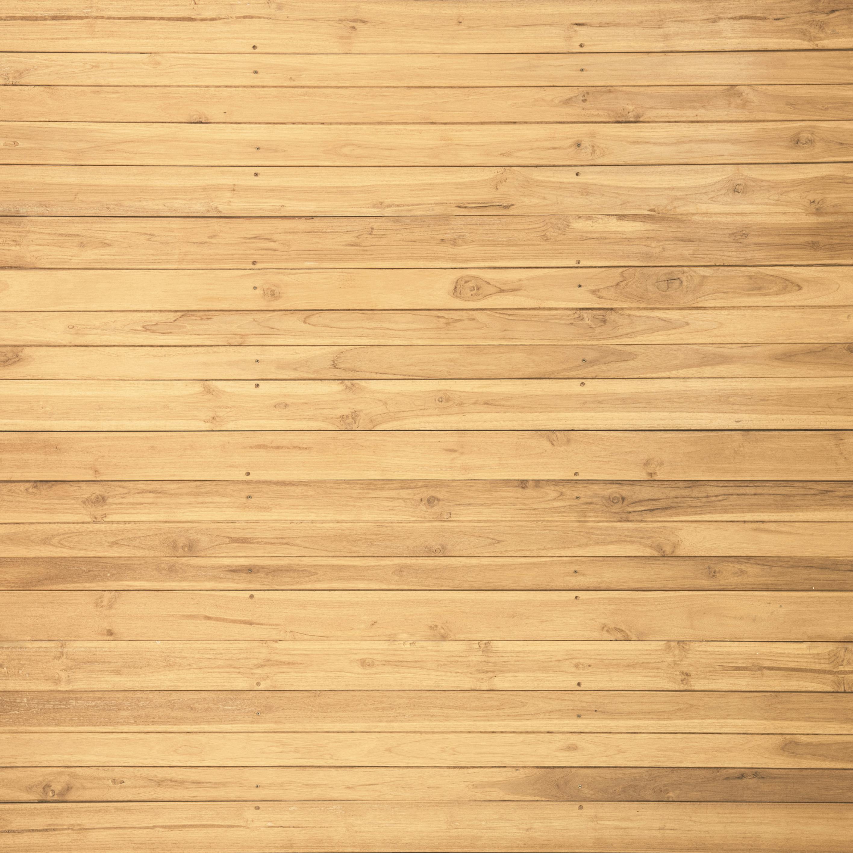 A spacious and modern wooden deck
